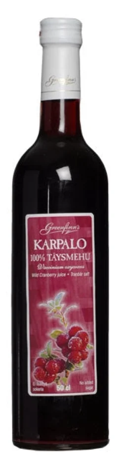 Karpalotäysmehu (karpalomehu), 500 ml