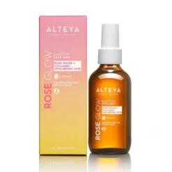 Kasvosuihke Glow-Ruusuvesi+Kollageeni, 120 ml