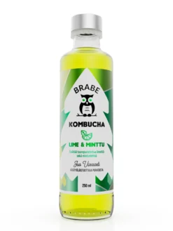 Kombucha lime&minttu 250 ml