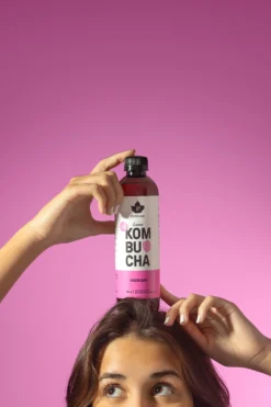 Kombucha Vadelma, Luomu 400 ml