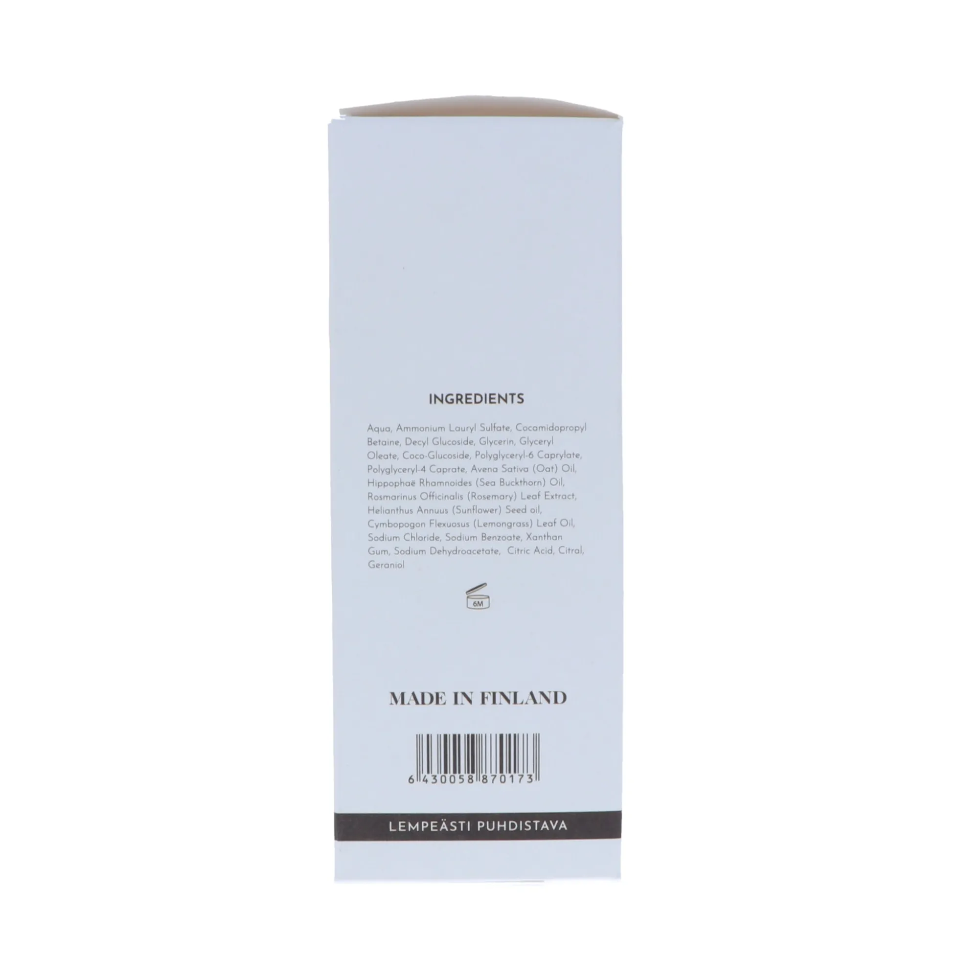 Käsi- ja vartalosaippua, sitruunaruoho, 250 ml