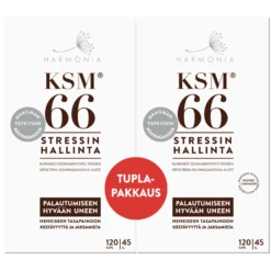 KSM66-tuplapakkaus
