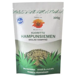 Kuorittu hampunsiemen, 300 g
