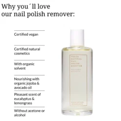 Kynsilakanpoistoaine, Eucalyptus & Lemongrass, 100 ml