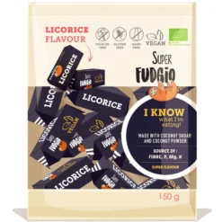 Lakritsitoffee (hopeinen herkkutoffee) , 150 g