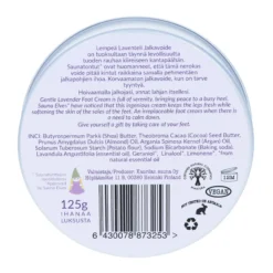 Lempeä Laventeli Jalkavoide, 125 g