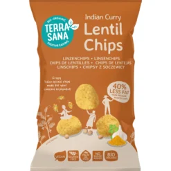 Linssisipsi, curry, 75 g