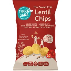 Linssisipsi, sweet chili, 75 g