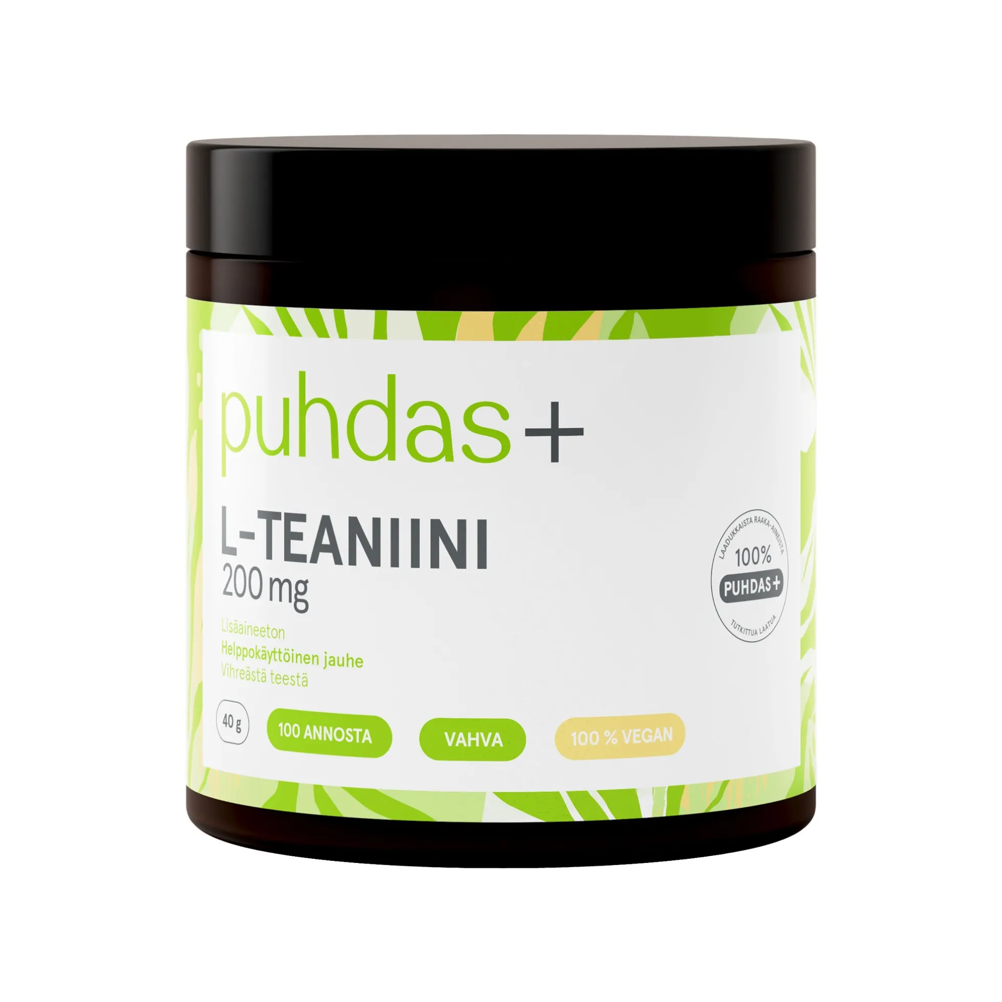 L-Teaniini vihreä tee-uutteesta, 40 g