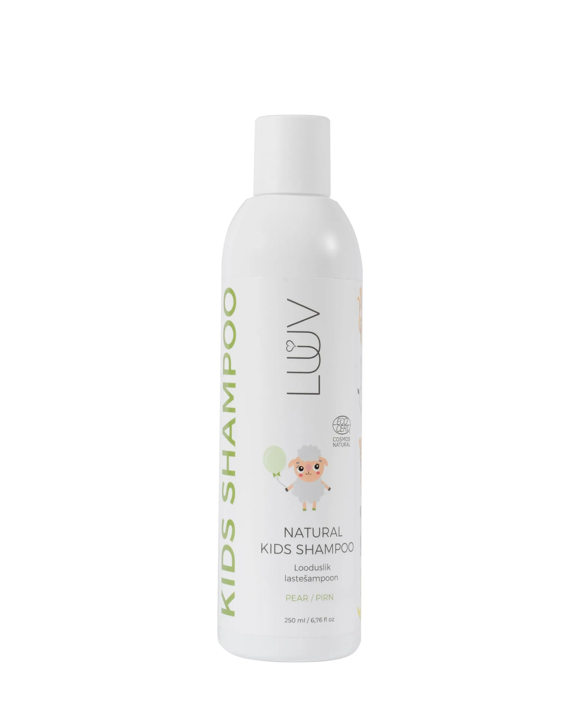 Luonnollinen Lasten Shampoo, päärynä, 250 ml