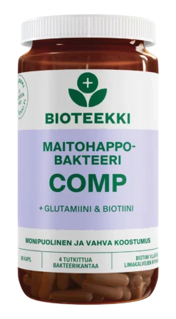 Maitohappobakteeri Comp, 80 kaps.