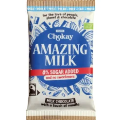 Maitosuklaa ilman lisättyä sokeria, 70 g