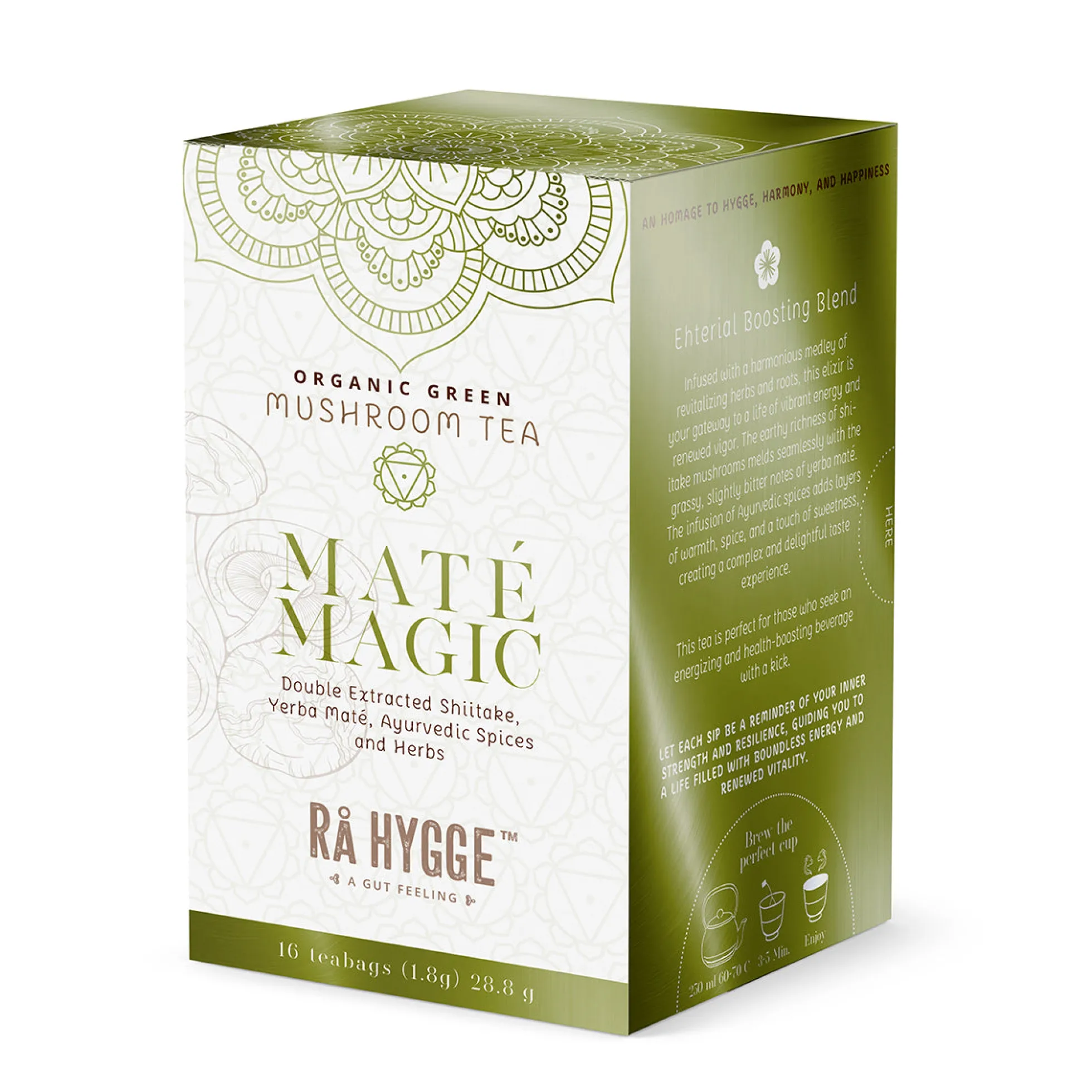 Maté Magic Mate tee shiitake sieniuutteella, 16 pss