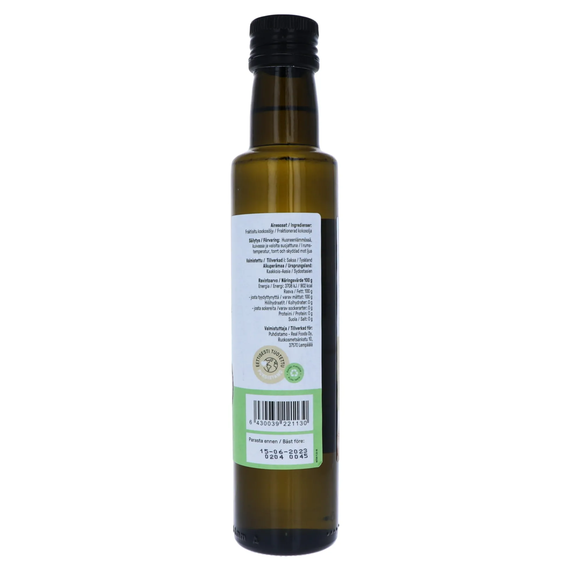 MCT-öljy, 250 ml
