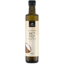 MCT-öljy, kookosöljypohjainen, 500 ml