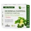 Moringa 4000 mg + Sinkki + C + B2 + B6 + B1 + B12 + kromi + biotiini + mustapippuri, 60 kpl