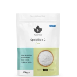 MSM+C -jauhe, Lime, 200 g