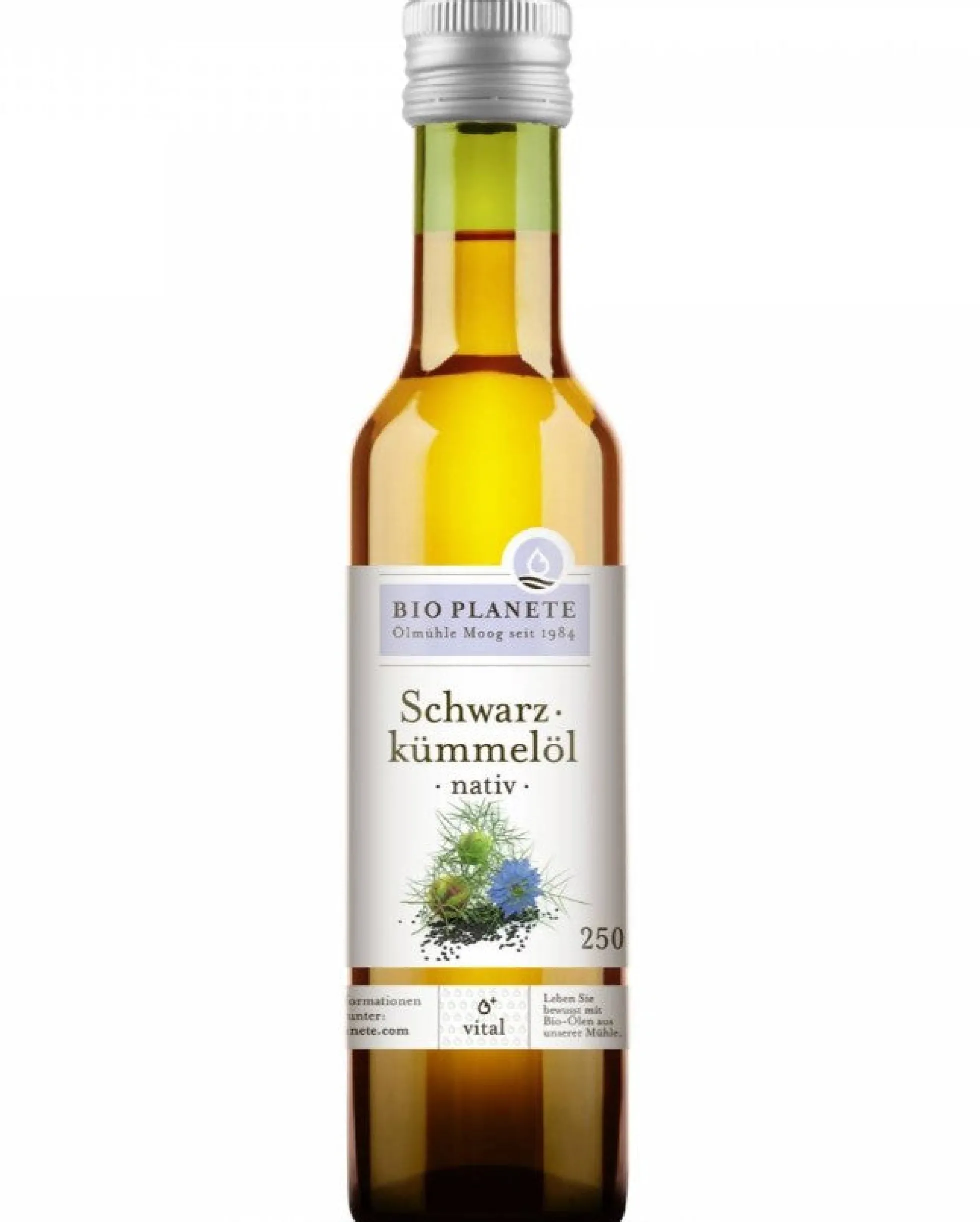 Mustakuminaöljy, 250 ml