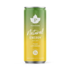 Natural Energy Drink, Pear Lemonade 330 ml