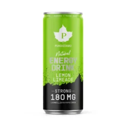 Natural Energy Drink Strong, Lemon Limeade 330 ml