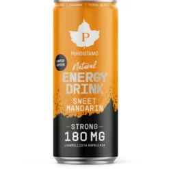 Natural Energy Drink Strong, Sweet Mandarin 330 ml