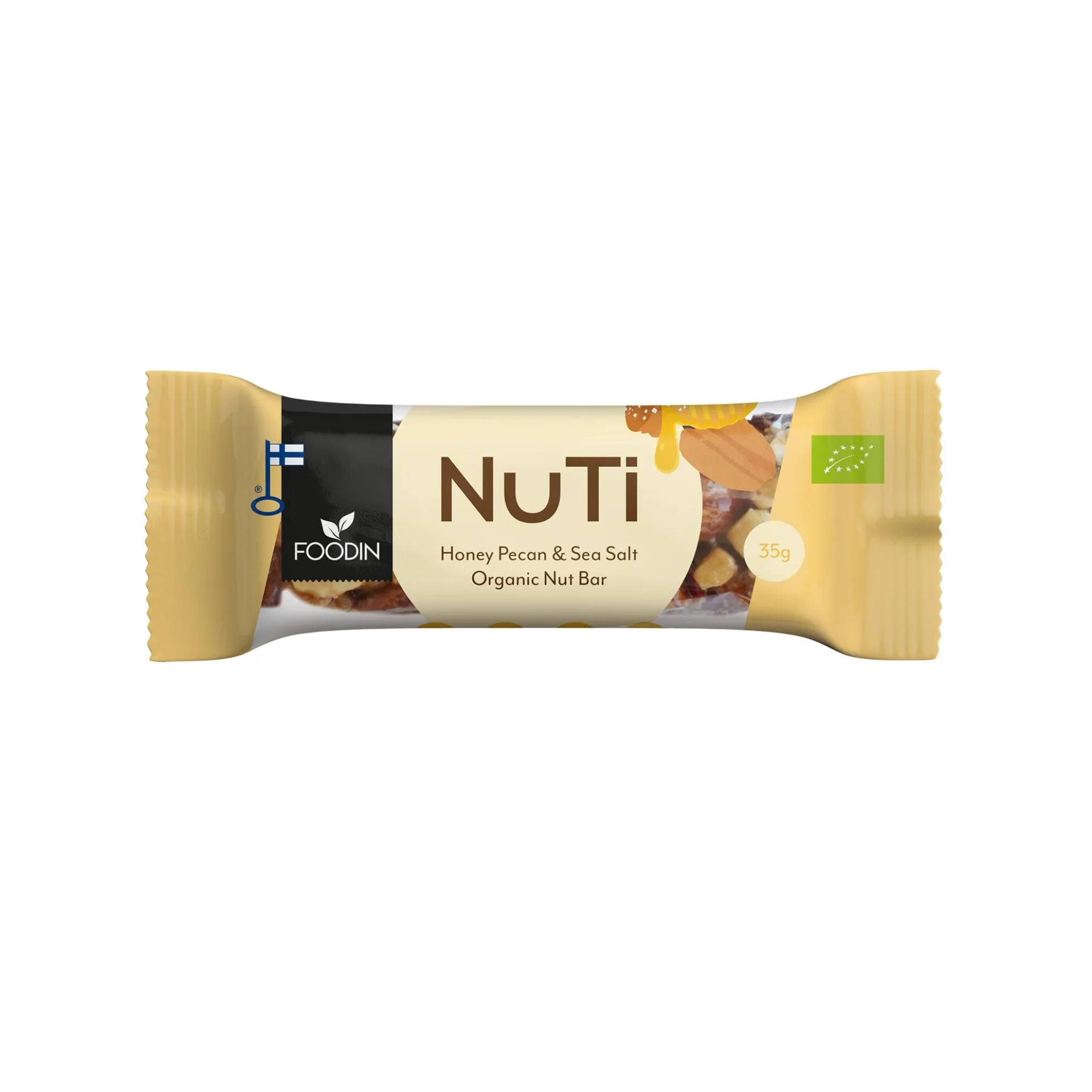 NUTI, Honey, Pecans & Sea Salt, 35 g