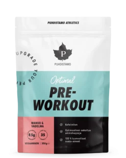 Optimal Pre Workout, mango-vadelma, 350 g
