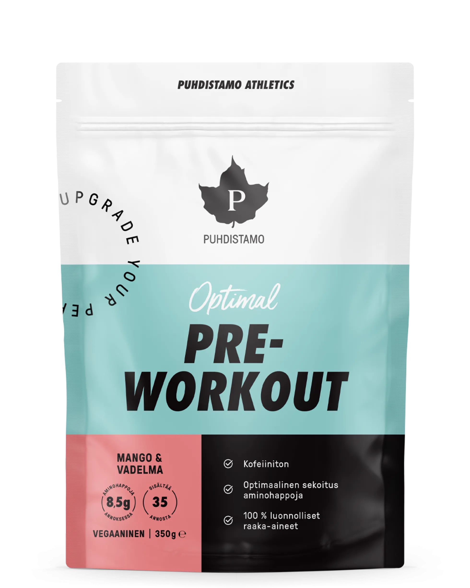 Optimal Pre Workout, mango-vadelma, 350 g
