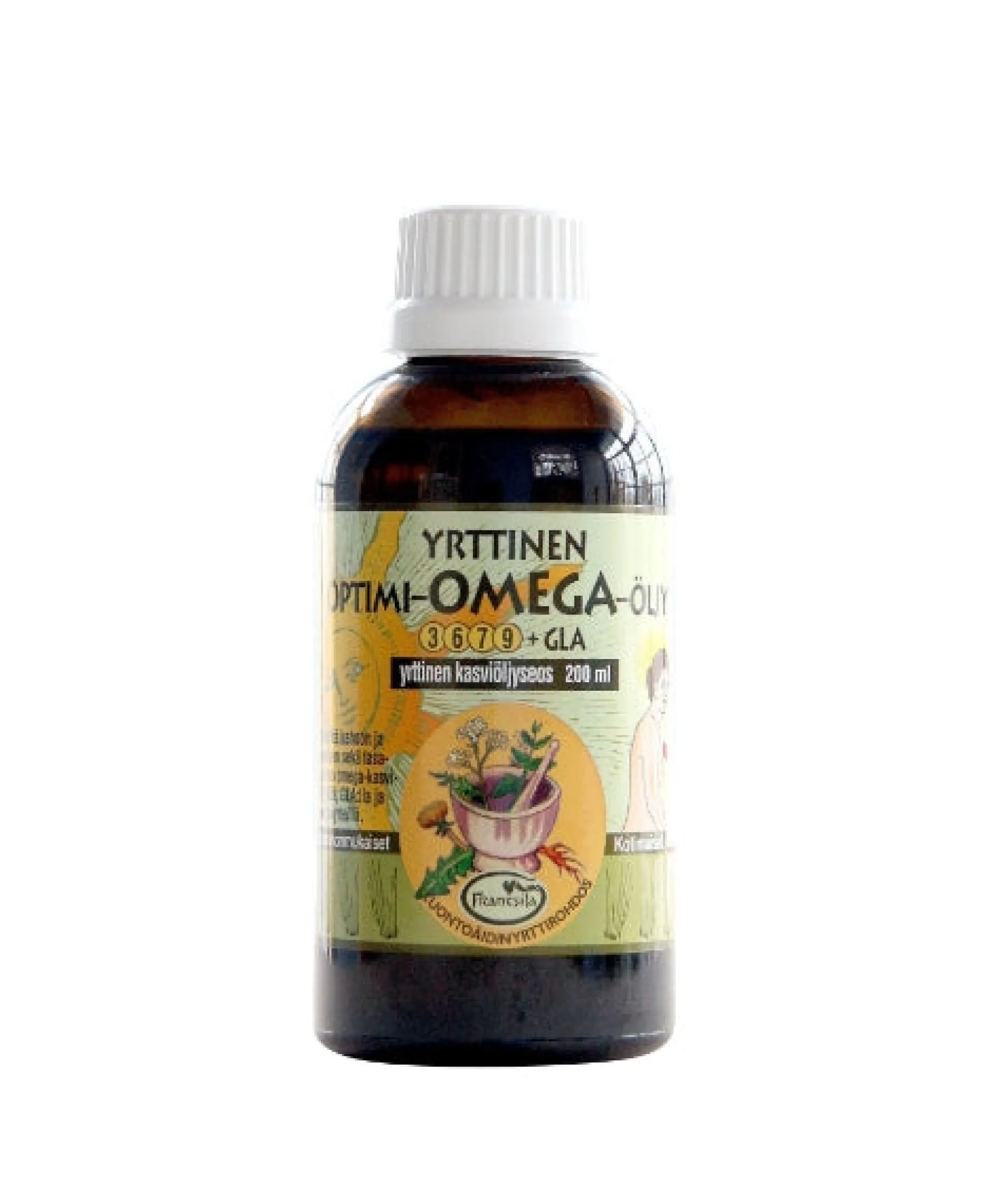 Optimi-omegaöljy, 200 ml