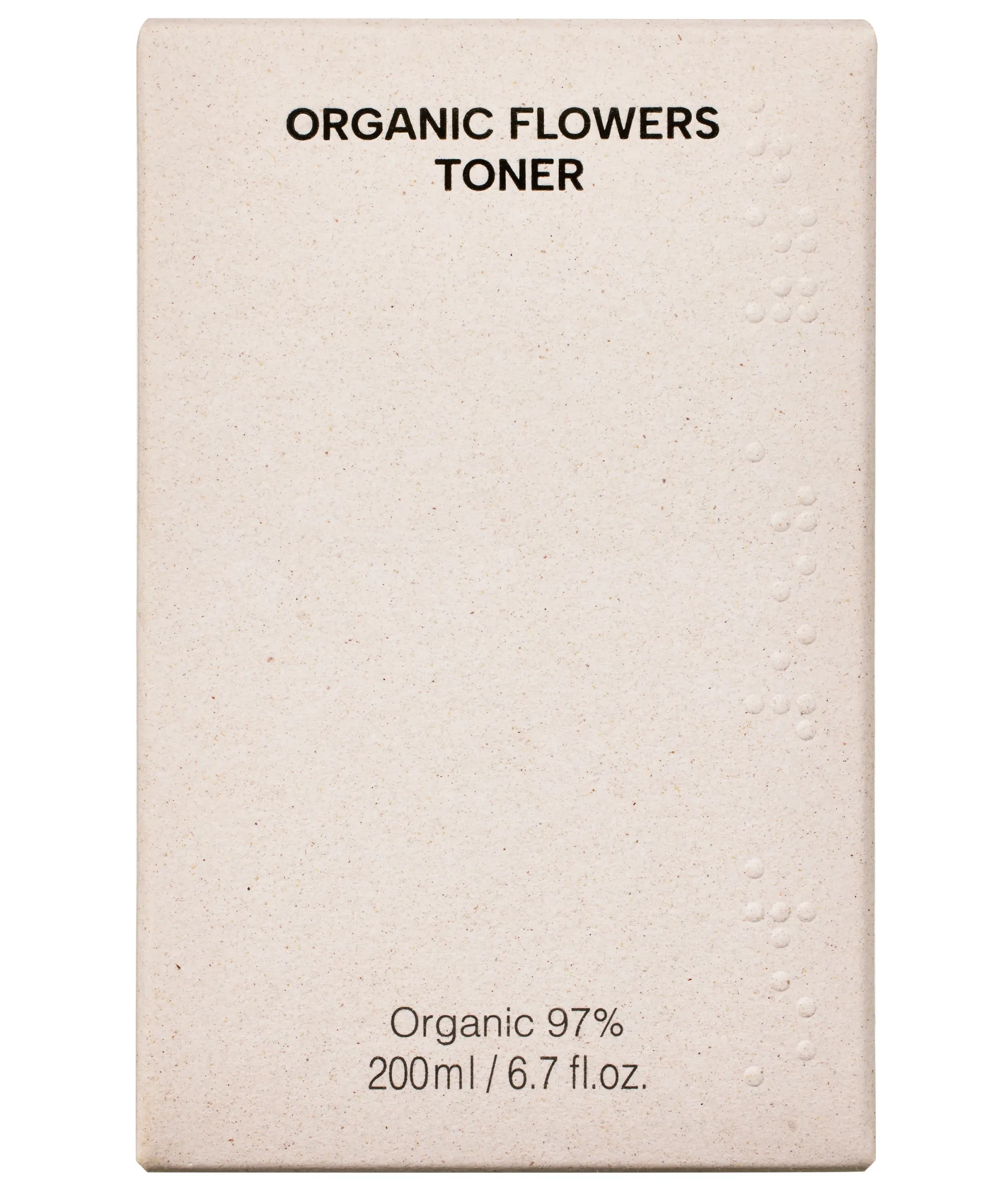 Organic Flower Toner Deep Rich, 200 ml - tehokosteuttava kasvovesi