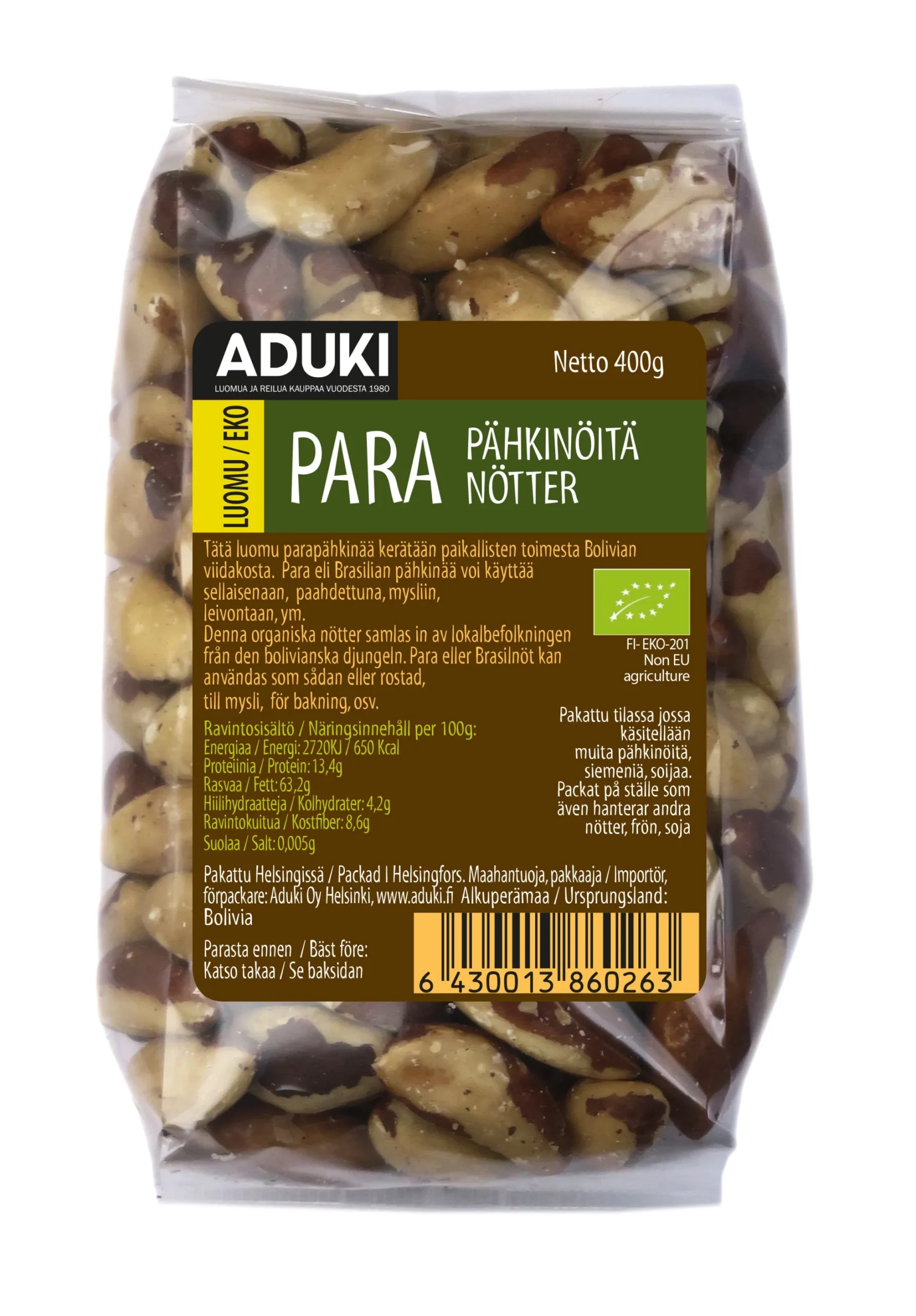 Parapähkinät, 400 g
