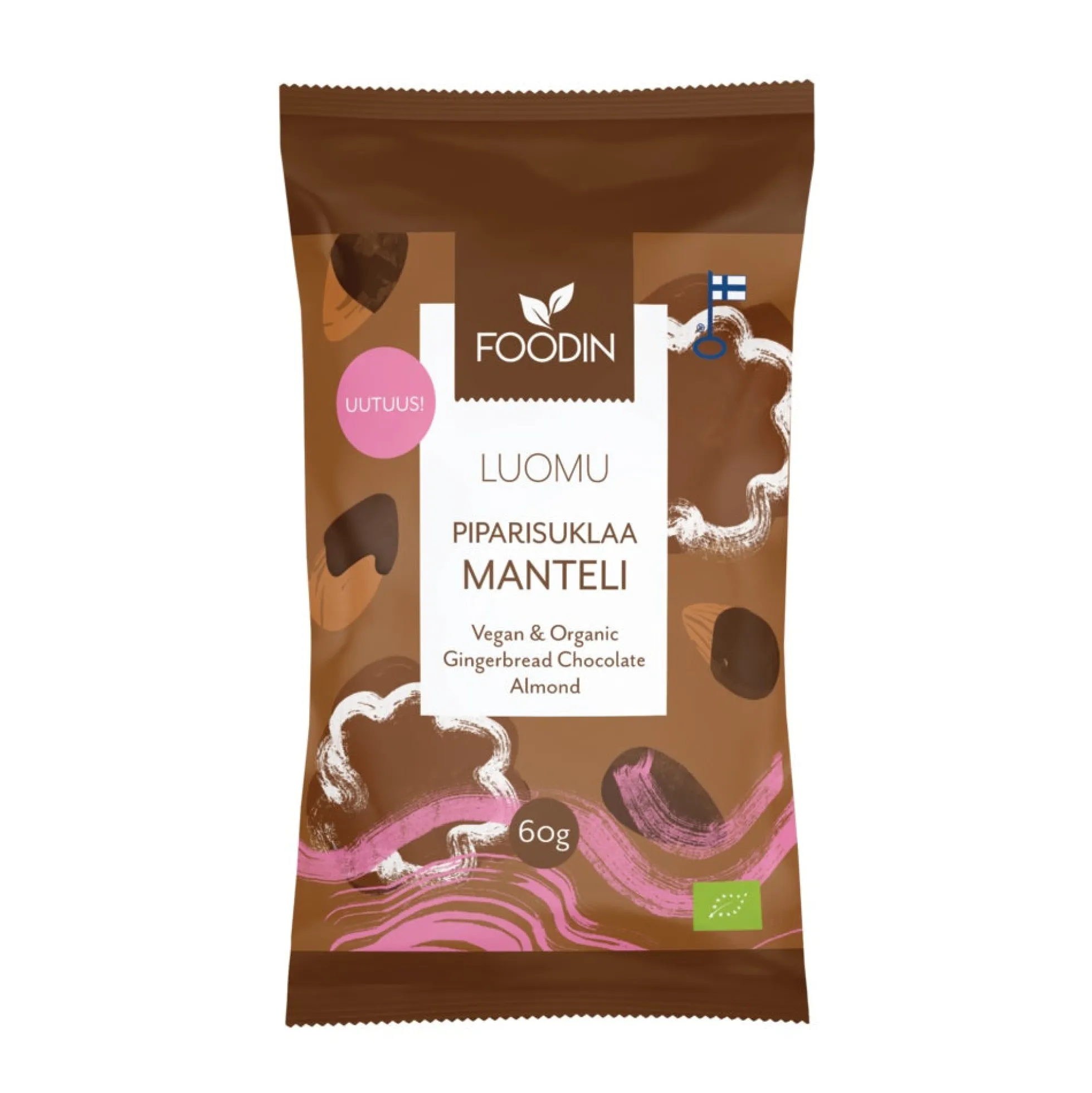 Piparisuklaamanteli, 60 g