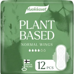 Plant Based Normal Wings side, 12 kpl