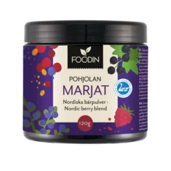 Pohjolan marjat -kotimainen marjajauhesekoitus, 120 g