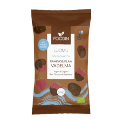 Raakasuklaavadelma, sokeroimaton, 50 g