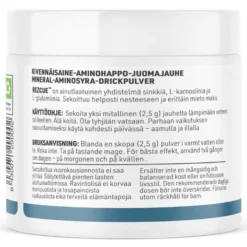 REZCUE Sinkkikarnosiini + Glutamiini, 240 g