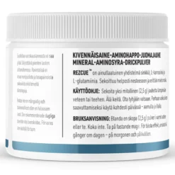 REZCUE Sinkkikarnosiini + Glutamiini, 120 g