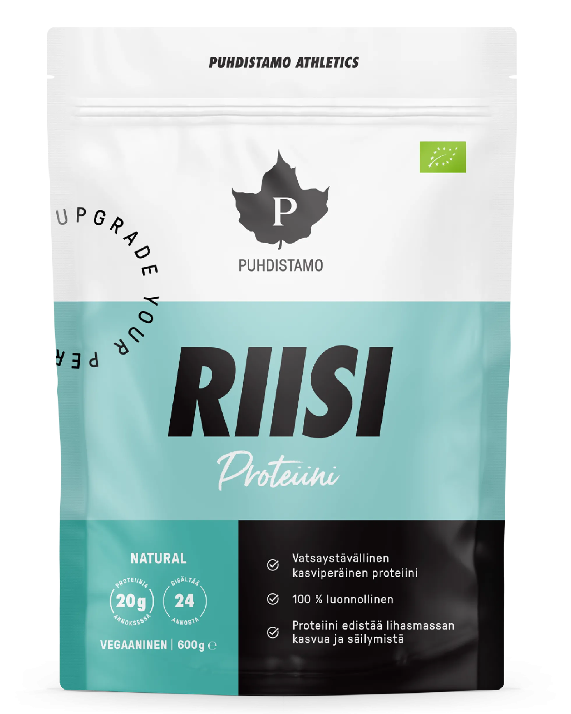 Riisiproteiini, maustamaton, 600 g