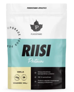 Riisiproteiini, vanilja, 600 g