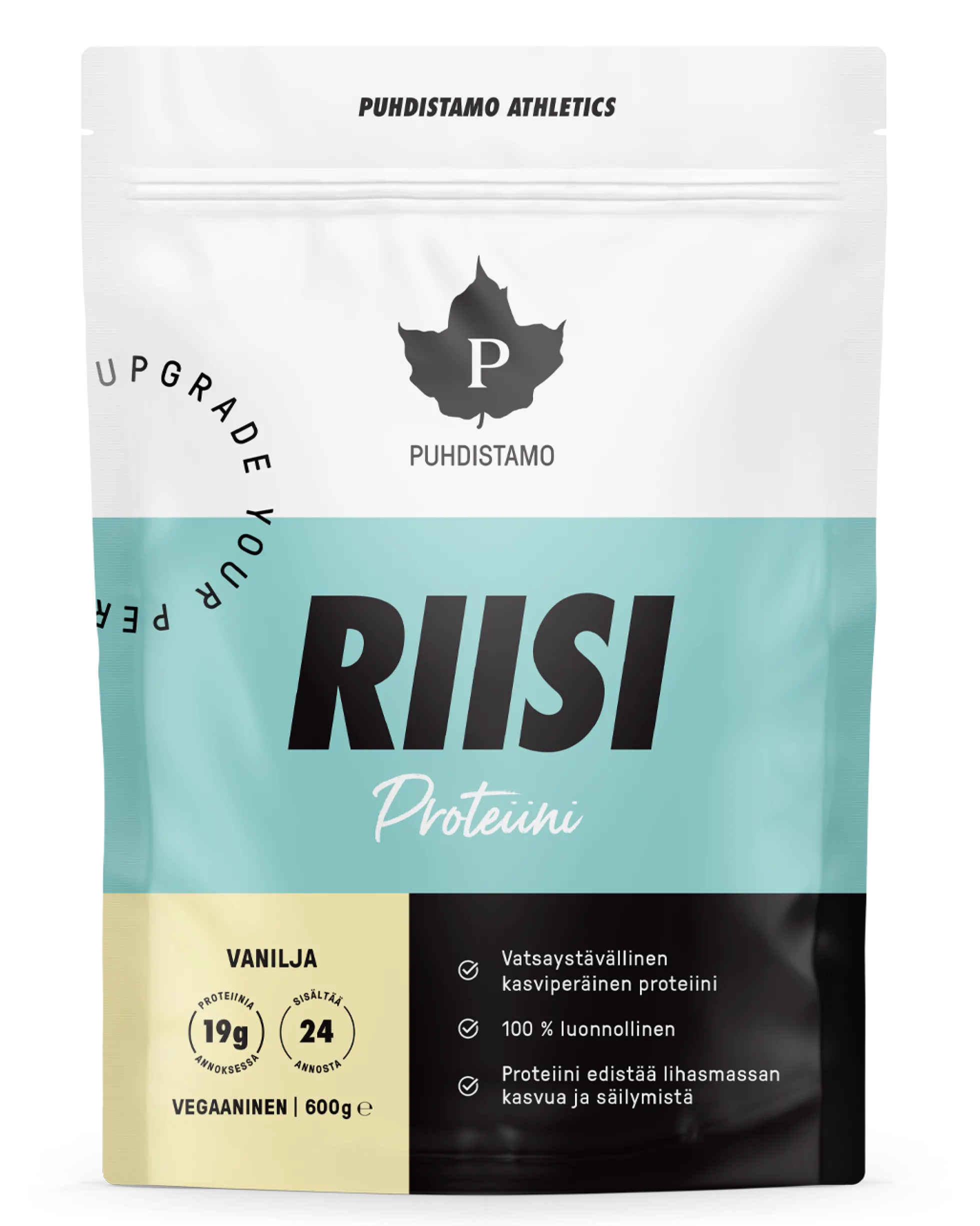 Riisiproteiini, vanilja, 600 g