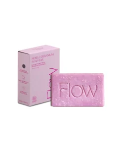 Rose & Geranium Soap Bar, 120 g