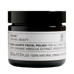 Ruusu-kvartsi -kasvokuorinta (Rose Quartz Facial Polish), 60 ml