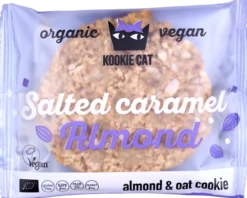 Salted caramel & manteli kaurakeksi, 50 g