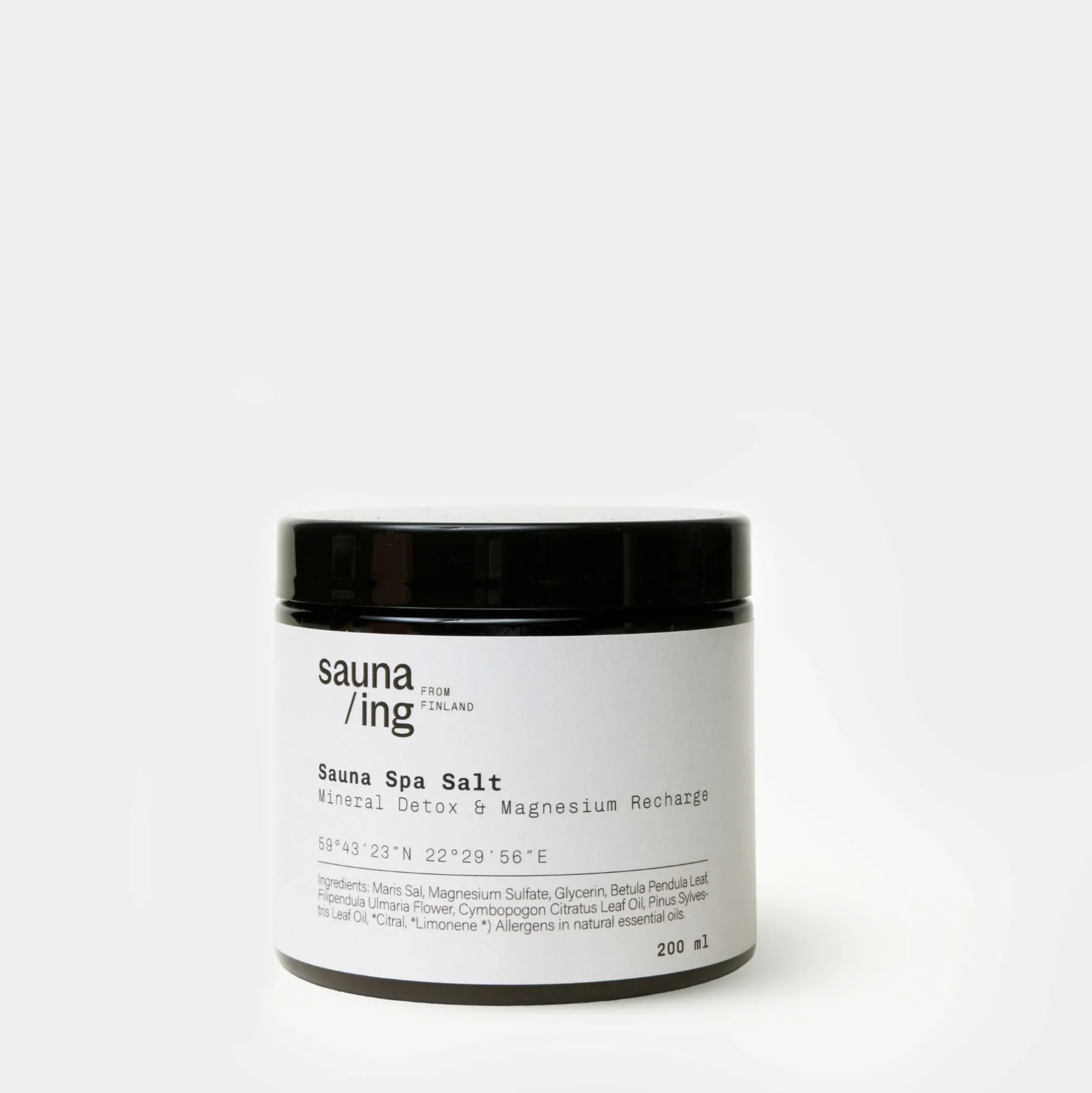 Sauna Spa Salt, 200 ml - kylpysuola
