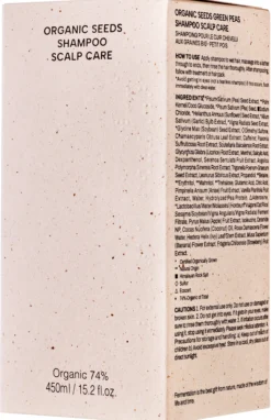 Seeds Green Peas Shampoo, 450 ml