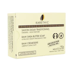 Shea-saippua kuivalle iholle, tuoksuton, 100 g