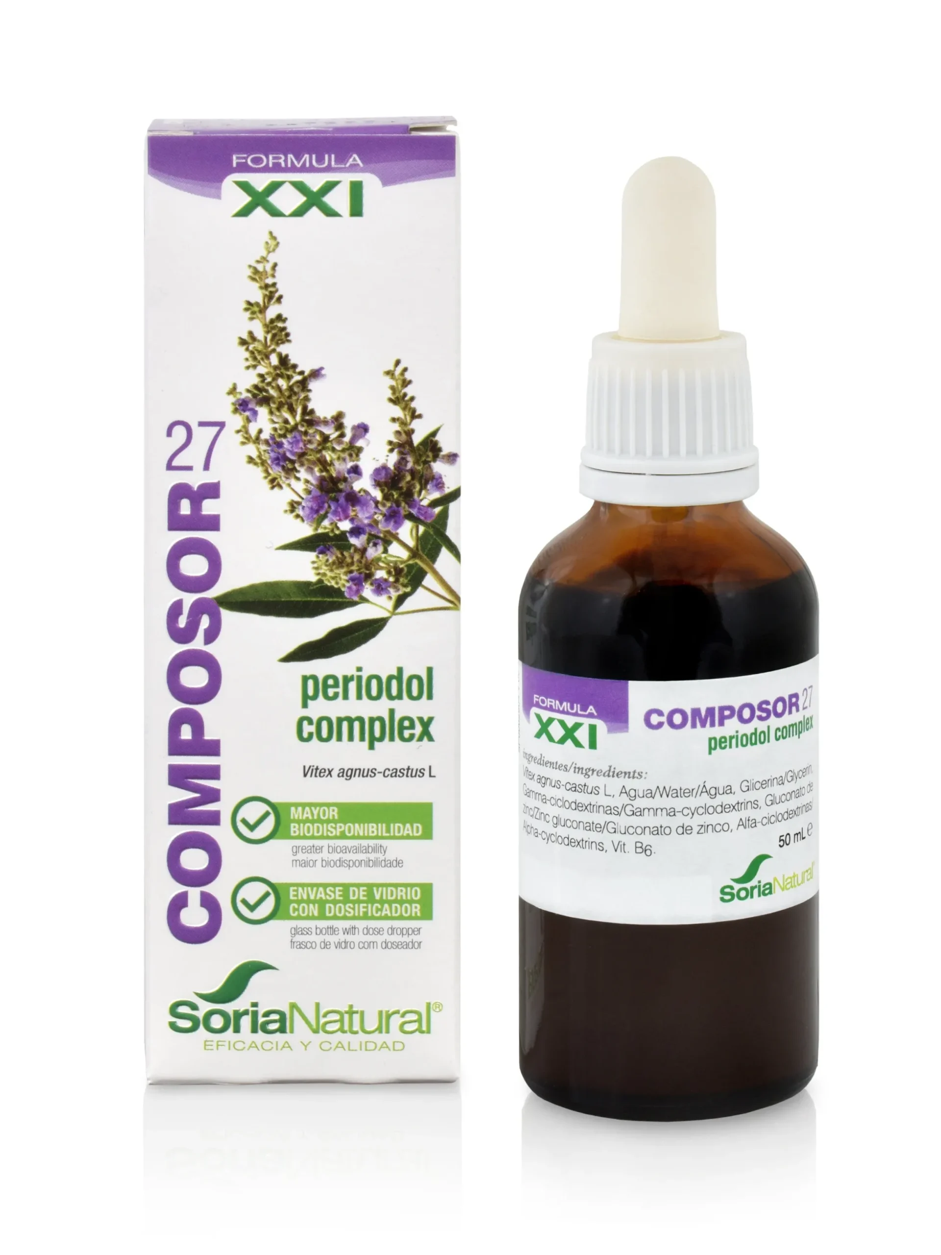 Siveydenpuu, agnus castus (Composor XXI 27 Periodol), 50 ml
