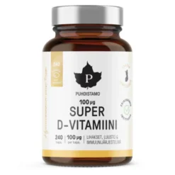 Super D-vitamiini 100ug, 240 kaps, 167 g