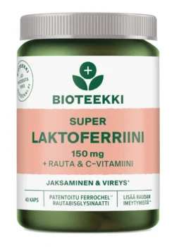 Super Laktoferriini + Rauta & C 40 kaps.