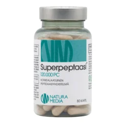 Superpeptaasi 120.000, 80 kaps